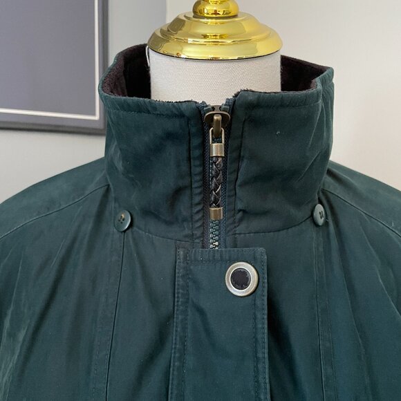 Liz Claiborne Vintage Utility Jacket | Forest Green - Picture 3 of 8